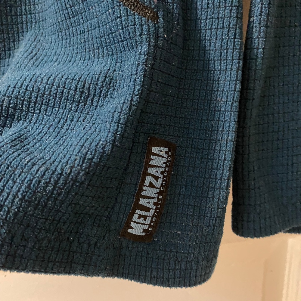 Melanzana micro grid hoodie